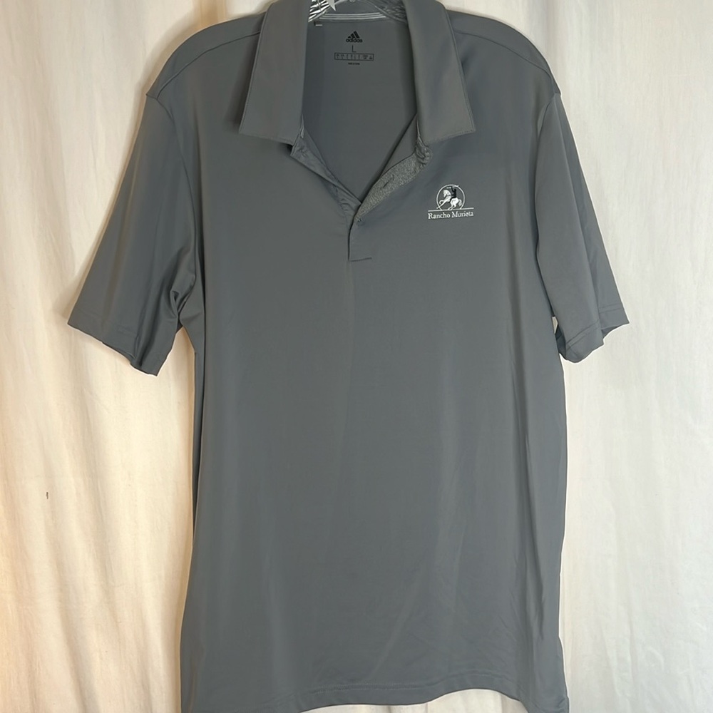 Adidas Gray Golf Shirt